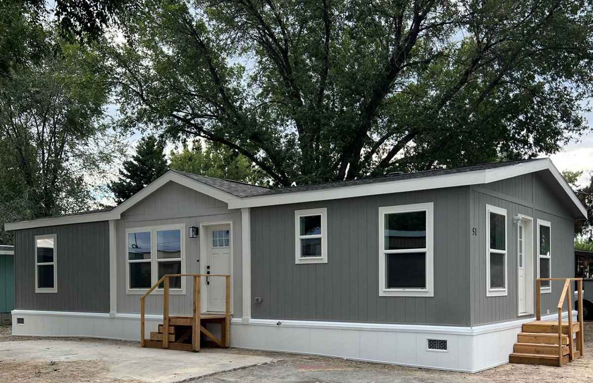 Beautiful old tree shading the Here Comes the Sun 51TEM24483AH home exterior