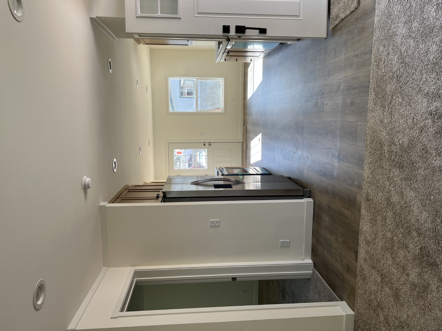 Tempo custom home living room