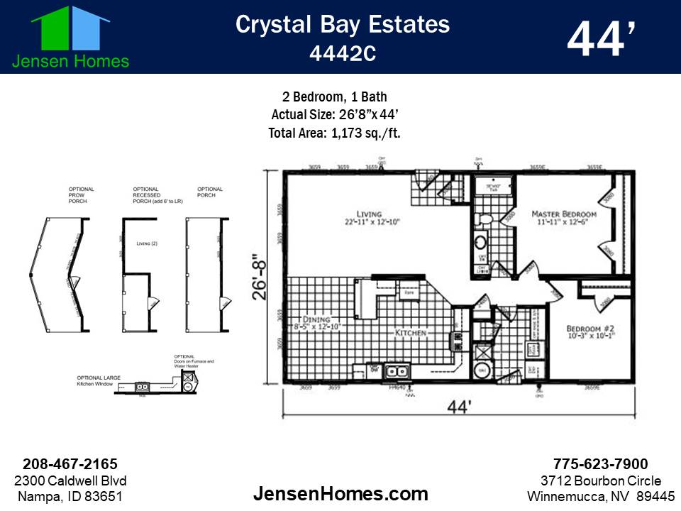 Floor plan on CB4442C 