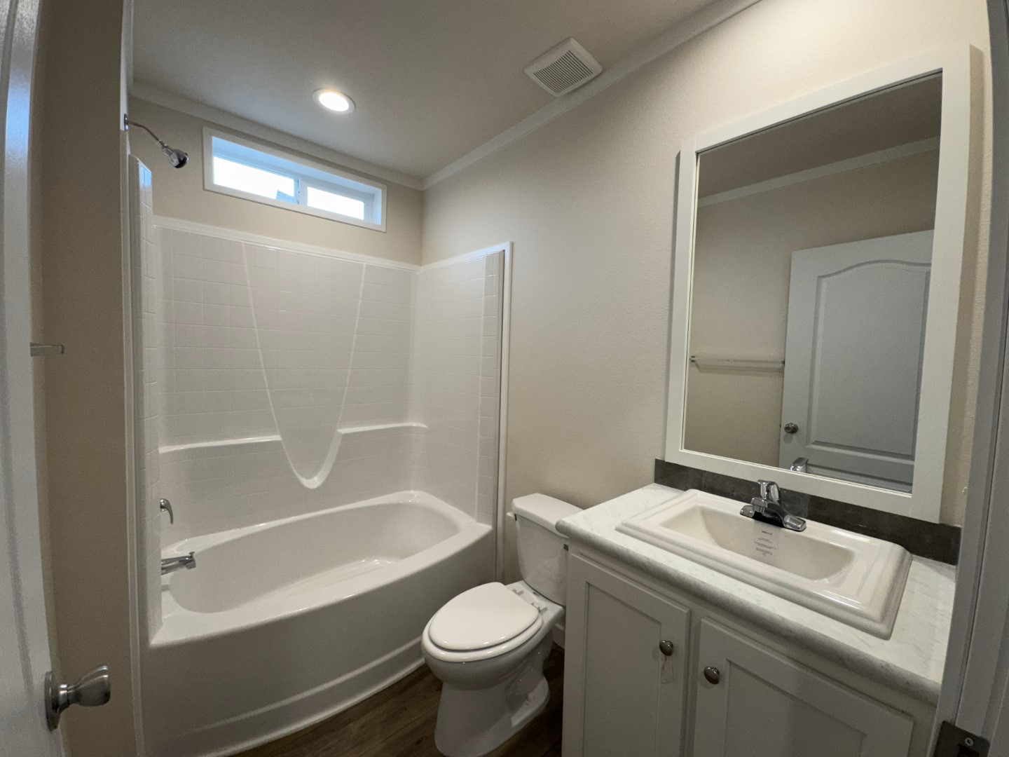 Rhythm mobile home small bathroom